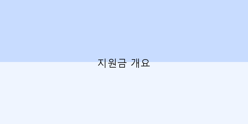 
  지원금 개요
 이미지