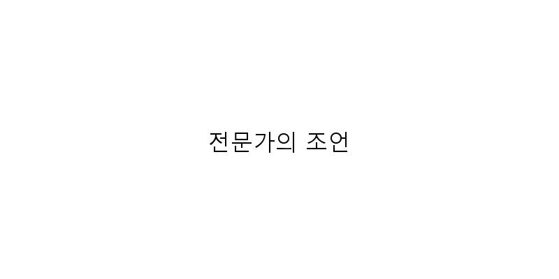 
  전문가의 조언
 이미지